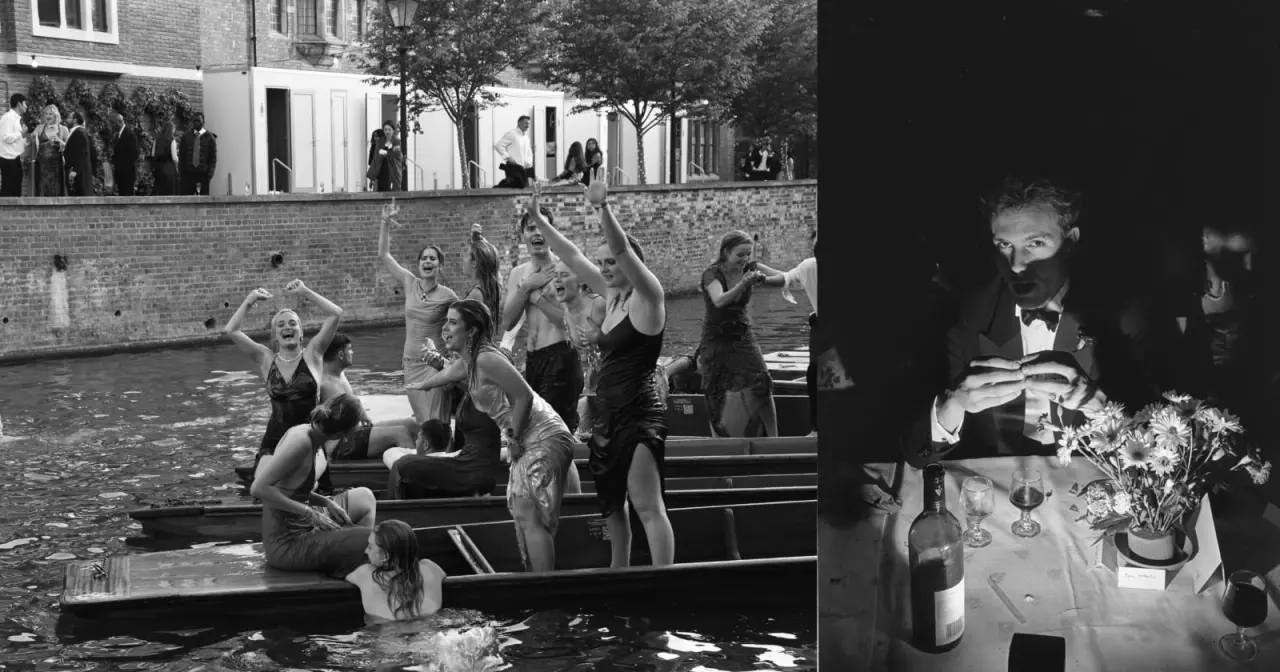 Fotógrafo Documenta 40 Anos dos May Balls de Cambridge