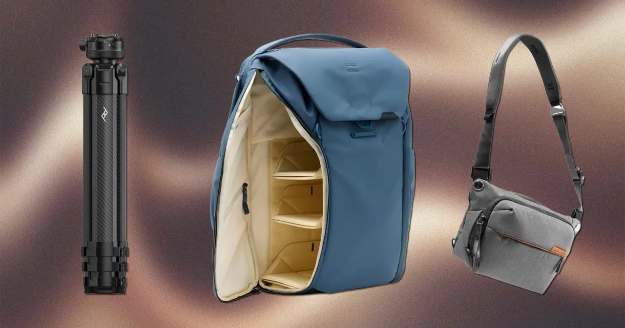 Peak Design com até 50% de Desconto em Mochilas e Acessórios