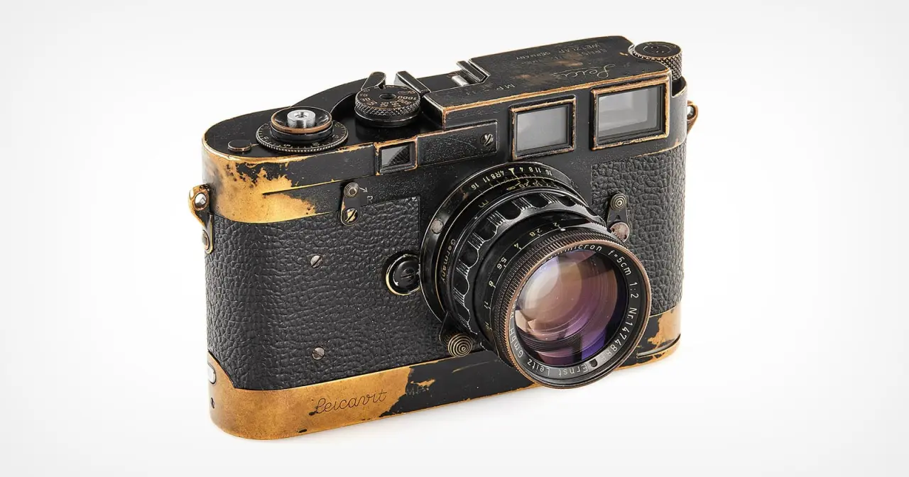 Leica MP Black Paint Rara Vendida por Quase 700 Mil Dólares