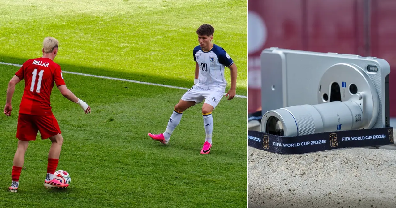 Fotografei um Jogo do Mundial com o Telemóvel e Resultou