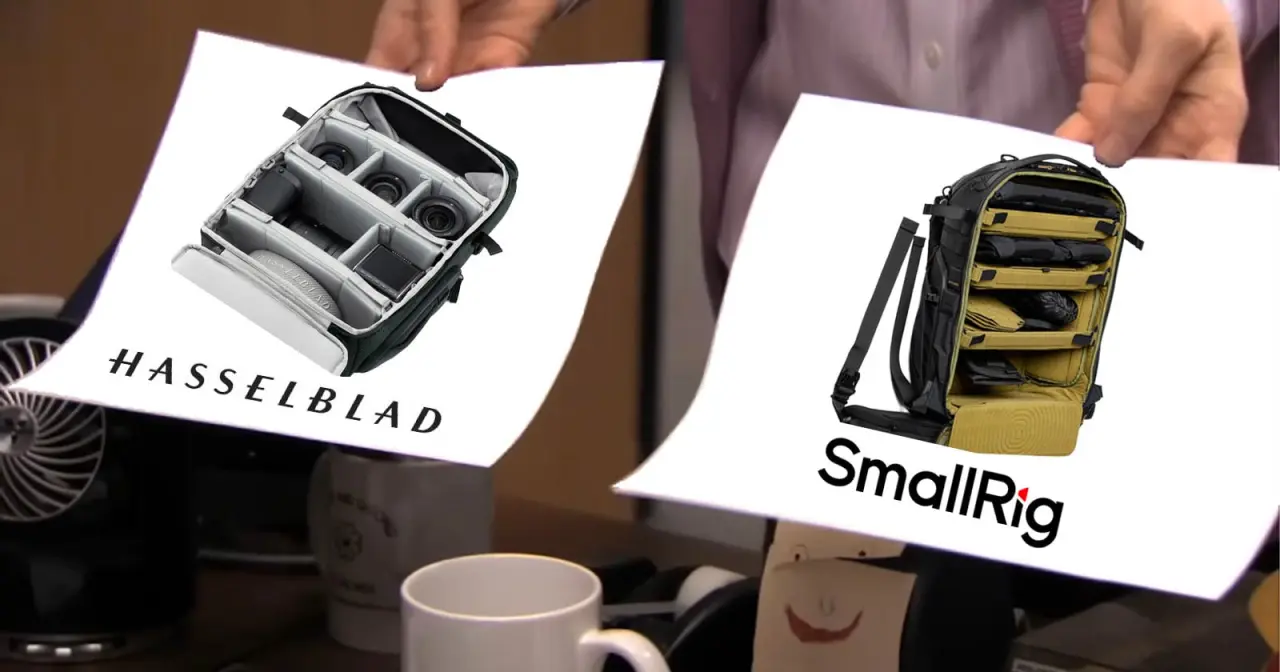 SmallRig Copia Design da Mochila Vandra da Hasselblad