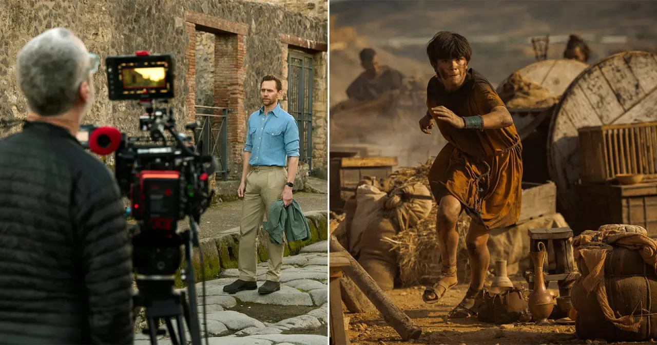 Pompeii: Out of Time — Nat Geo Une Cinema e História com Hiddleston