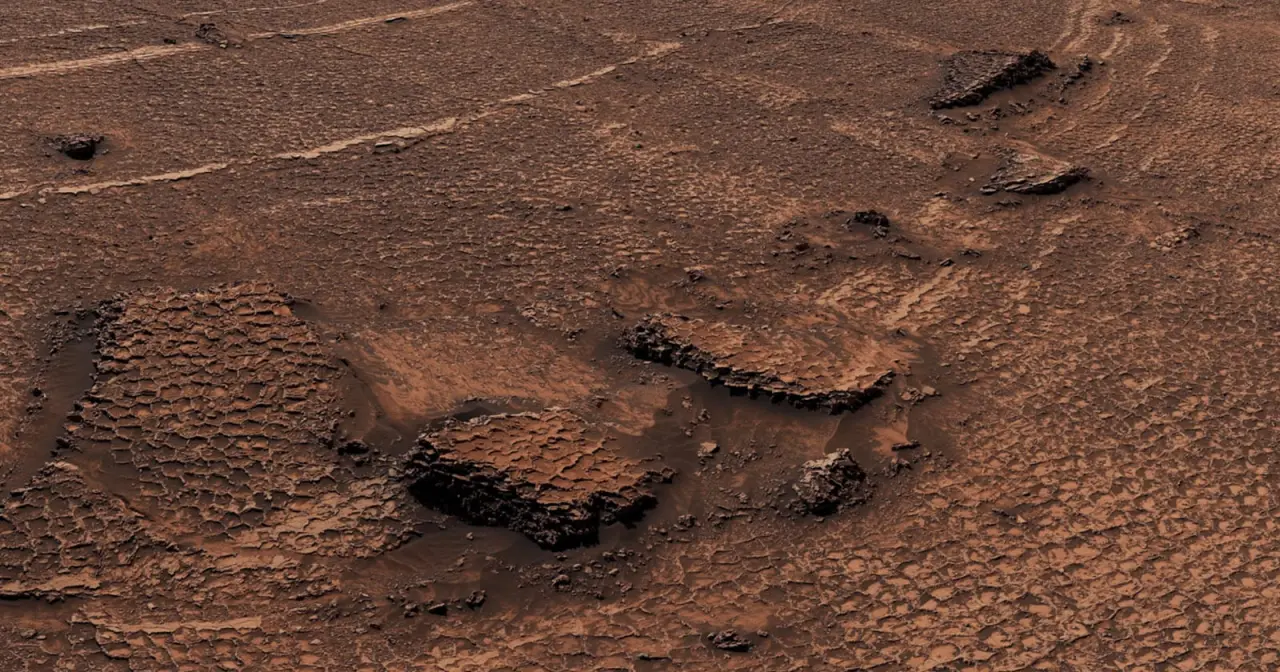 Curiosity Fotografa 'Mar de Polígonos' Nunca Visto em Marte