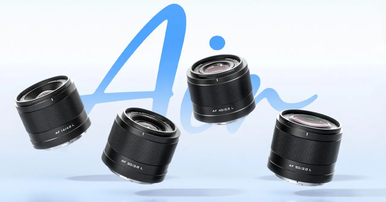 Viltrox Air Series: gama completa chega ao L-Mount
