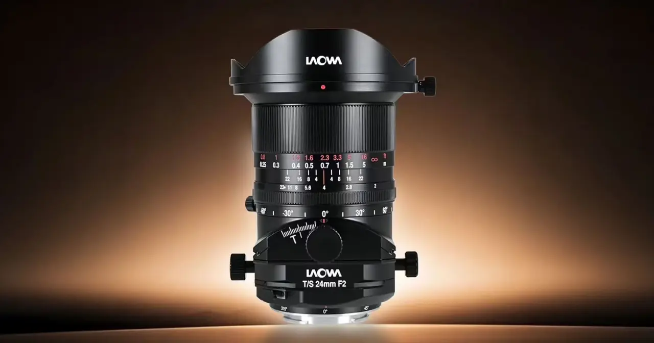 Laowa 24mm f/2 Tilt-Shift: nova lente única a caminho