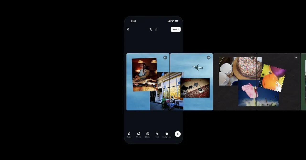 Instagram Edits: Carrosséis Personalizados de Fotos e Vídeos